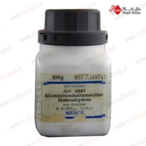 آلومینیوم پتاسیم سولفات 12 آبه