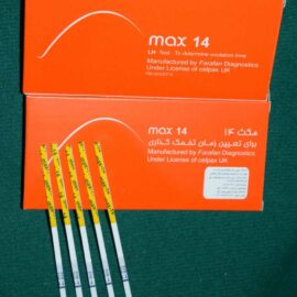 تست نواری تعیین زمان تخمک گذاری مکث 14