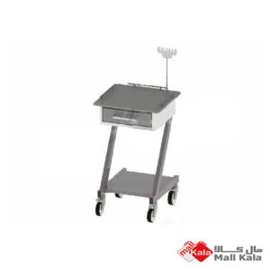 ترالی الکترو کاردیوگرافی استیل PTR43 راد طب