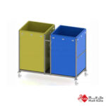 ترالی حمل ملحفه دوبل معمولی و درب دار راد طب