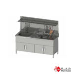 سینک ابزار شوی سه مرحله ای PSK35 راد طب