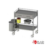 ترالی پانسمان کشو بالا و کشو پایین راد طب