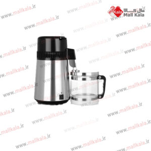 آب مقطر گیری استیل یک لیتر در ساعت با مخزن 4 لیتری