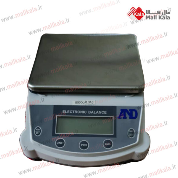 ترازوی یکصدم 5 کیلوگرم طرح and برقی