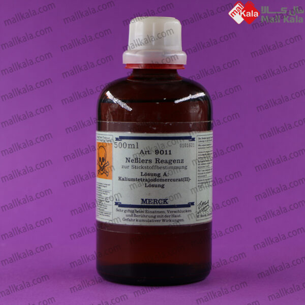 محلول پتاسیم تترا یدومرکورات (II) مرک|Potassium Tetraiodomercurate II Solution merck