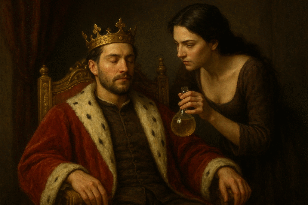 «تصویر واقع‌گرایانه خیانت دربار با جام زهر و قربانی بی‌خبر روی تخت پادشاهی